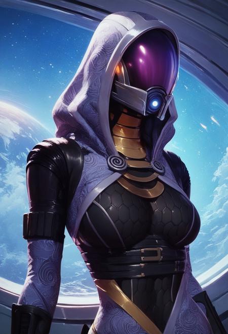 Tali'zorah - (Mass Effect) - Character LoRA - [Pony]版本V1 (ID: 688847)