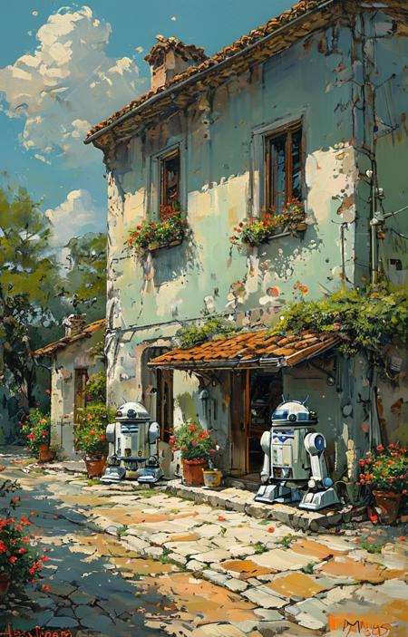 A painting style with a preference for motorcycles - tangbohu [SDXL] 5