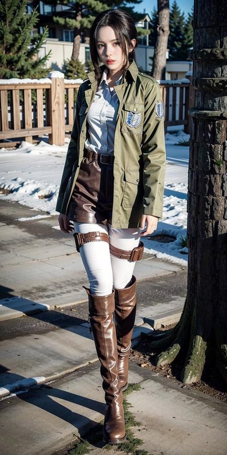 Survey Corps Uniform (Attack on Titan) [Pony & SD1.5]