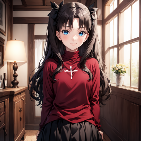 Rin tohsaka  LORA and(Pony)  from fate stay night visual novel