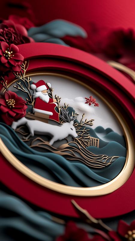 Christmas papercut Style @Ethanar