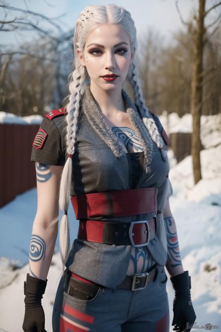 Commandant Steele Borderlands Character Lora