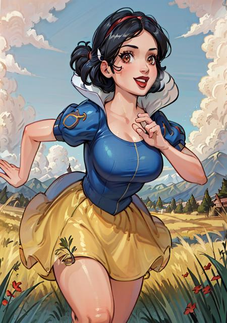 Snow White Disney Princess - SD 1.5 | XL PONY - by YeiyeiArt