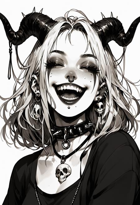 Goth Girl Aesthetic style [PonyXL]