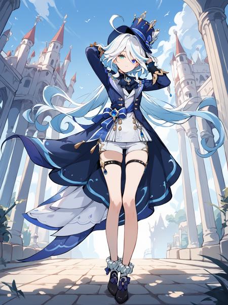 Furina Focalors 芙宁娜 芙卡洛斯 2in1 (SD1.5&XL&Pony)