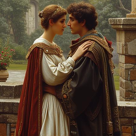 style of Edmund Leighton [FLUX] 201