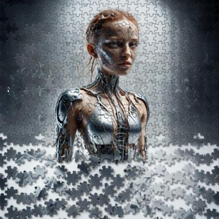 Jigsaw fragments CE SDXL