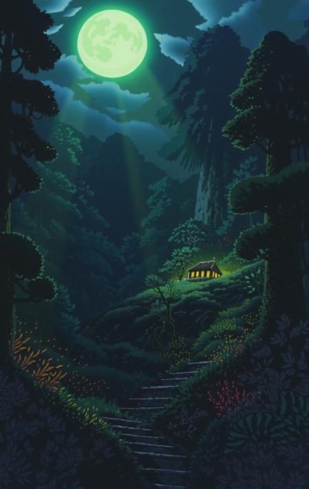 Studio Ghibli Schnell Flux LoRA