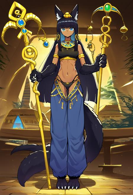 Monster Girl Encyclopaedia (MGE) - Anubis - Pony