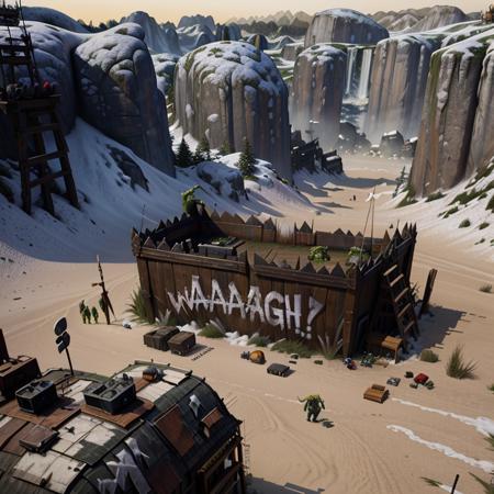 Ork World - Buildings & World Morph (Warhammer 40K)