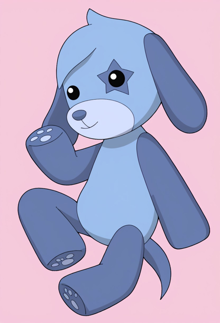 Aster the Star Pup [Plushie Style]