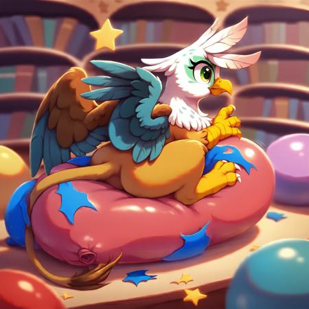 Sitting on a Balloon for PonyDiffusionXL v6版本r5-POPPING (ID: 340992)