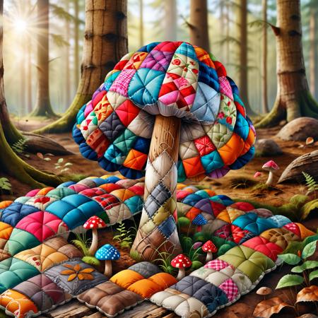 Flux & SDXL & SD3.5L ptchkrawk | Patchwork Style版本SDXL (ID: 639888)