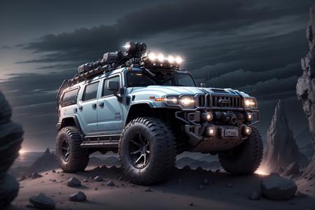 Modified off-road vehicles big white bear SUV（改装越野大白熊）LoRa版本v1.0 (ID: 82650)