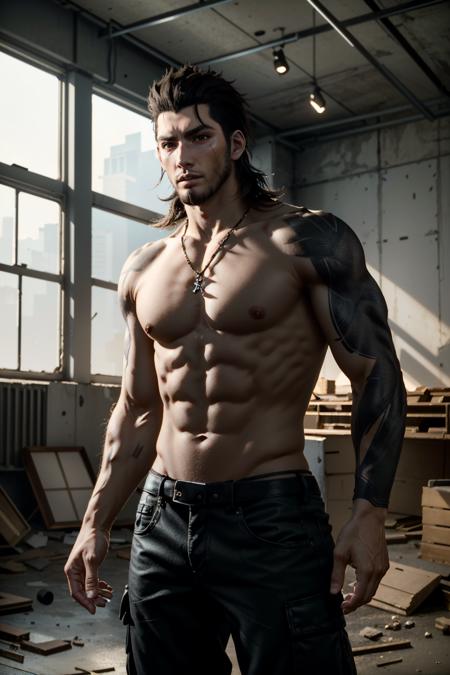 Gladiolus from Final Fantasy XV
