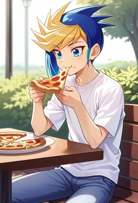 Yugo - Yu-Gi-Oh! Arc-V - Pony + Illustrious