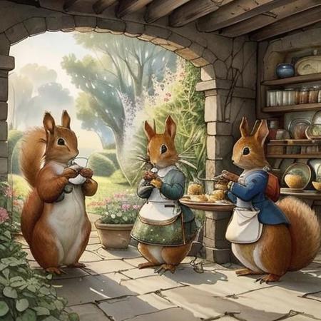 Drawings-Beatrix Potter