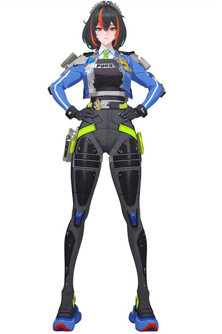 Lora-朱鸢-Zhu yuan-绝区零 Zenless Zone Zero (SDXL | Pony | Noob | Artiwaifu | SD15)版本SD15 (ID: 789895)
