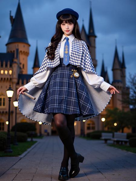[Flux.1 D] [Realistic] Magical girl costume | 魔法少女服装