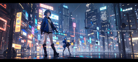 赛博世界/Cyberworld/赛博朋克场景 Lora