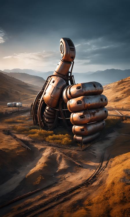 Absurd Monolith Landscapes SDXL(Concept)
