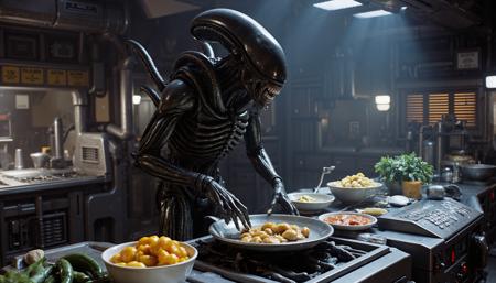 Alien Set Design Flux