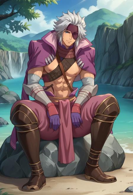 Motochika Chosokabe - Sengoku Basara (Commission)