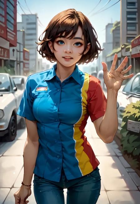 Indonesian Store Clerk Uniform版本V1 (ID: 826000)