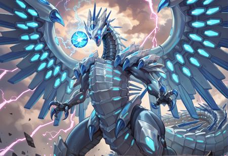 Yu-Gi-Oh! - Blue Eye Chaos Max Dragon (ブルーアイズ・カオス・ＭＡＸ・ドラゴン) PonyXL