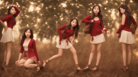 Row of40 people POSE , multi view，40个人的动作PNG图，多视图