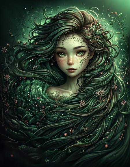 Viridian Swirl Style