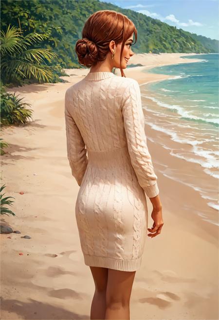 BT Knitted Sweater Dress