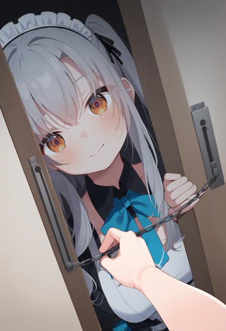 [SDXL&Pony] door chain / ドアチェーン