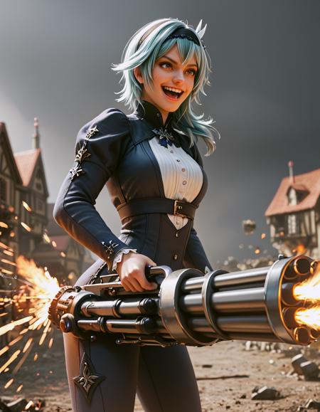 Holding gun enhancement