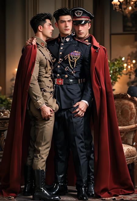 Men's military uniform男士军装