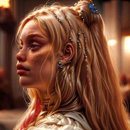Blonde warrior SD