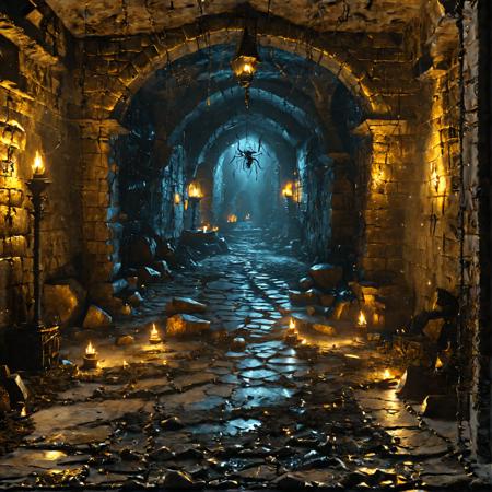 The Deep Dark Dungeon-Pony + SDXL