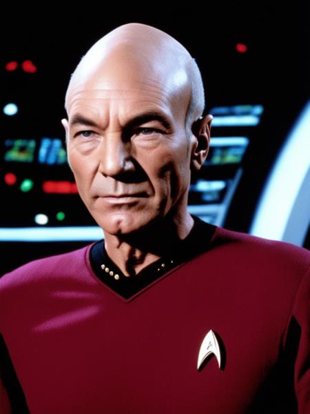 Patrick Stewart (actor) as Jean-Luc Picard [XL]