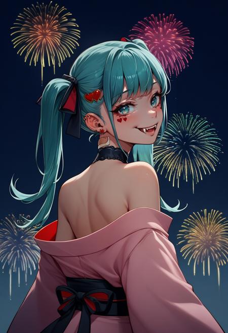 [PonyV6 XL] Vampire Miku | Vocaloid