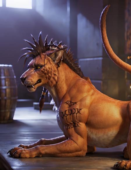 Red XIII/Nanaki (Final Fantasy 7 remake) 1.5 Version