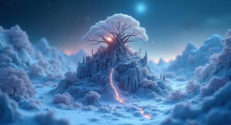 FLUX Fantasy Wallpaper Generator