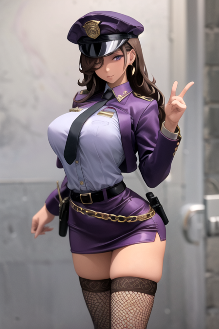 Policewoman Akiko (Oda Non)