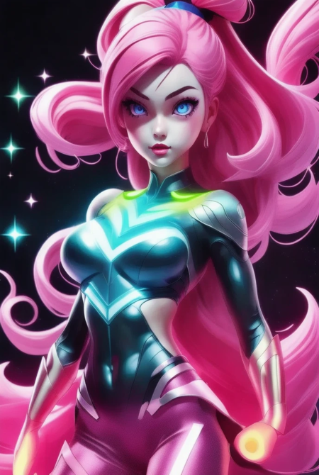 Neon 3D Anime
