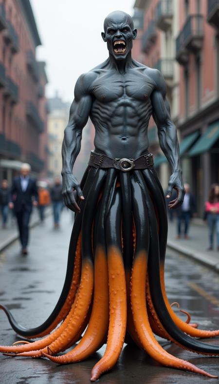 Cephalyra - Human/Squid hybrid - FLUX