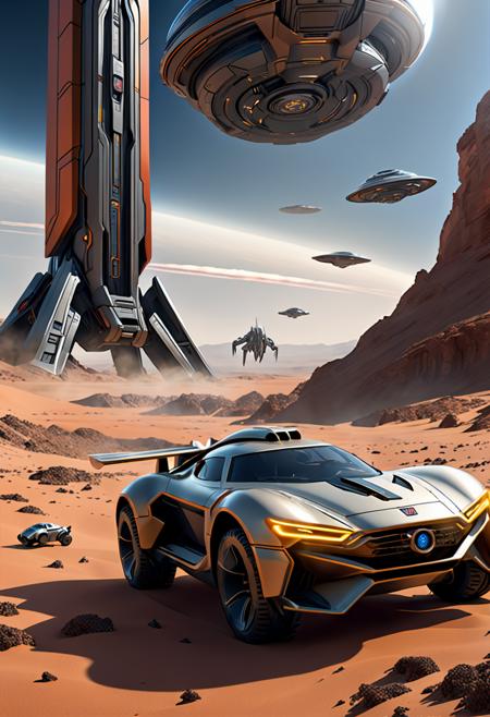 Ziov XL Scifi - Giant Robots - Sky Cities - Alien Planets