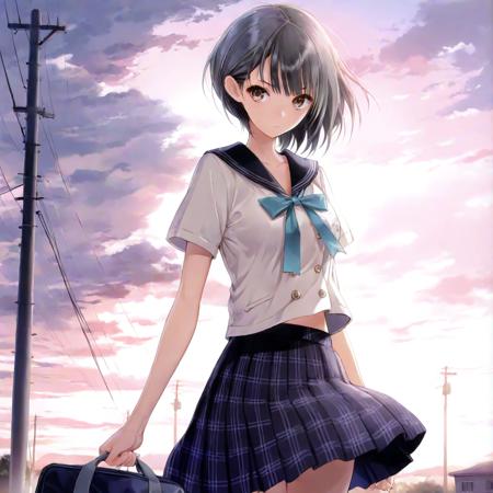 Hinako Shirai - 白井日菜子 (Blue Reflection)版本Illustrious (ID: 1195397)