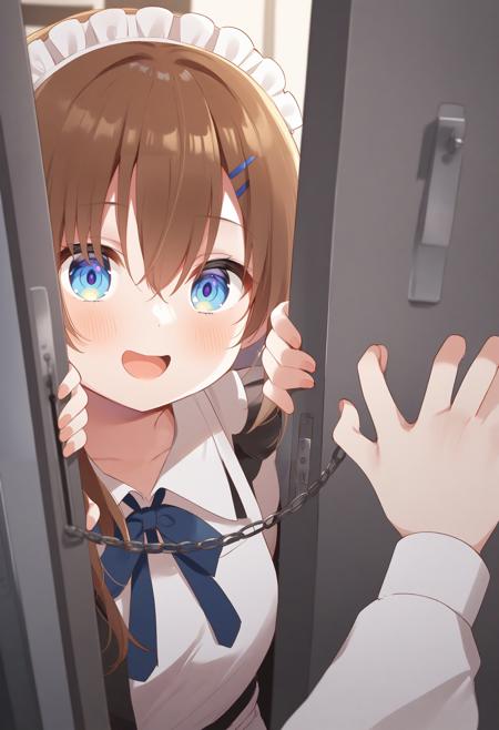 [SDXL&Pony] door chain / ドアチェーン