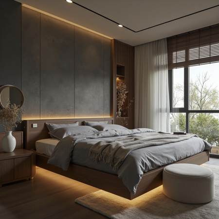 CTAI-Apartment with minimalist interior style
