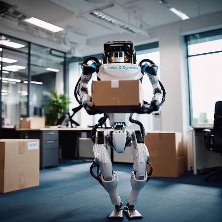 Atlas - Boston Dynamics - SDXL
