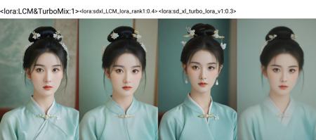 LCM&TurboMix LoRA (Only 12MB, 8-step sampling Effect is superior to using LCM or Turbo alone!)